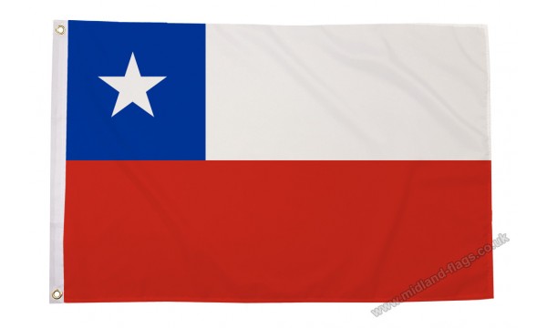 25% OFF Chile 8ft x 5ft Flag